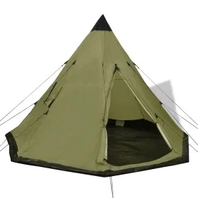 Tent for 4 people green by vidaXL, tents - Ref: Foro24-91007, Price: 91,09 €, Discount: %