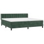 Boxspringbett mit dunkelgrüner Samtmatratze 200x200 cm von , Betten und Lattenroste - Ref: Foro24-3131222, Preis: 617,37 €, R...