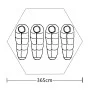 Zelt für 4 Personen grün von vidaXL, Zelte - Ref: Foro24-91007, Preis: 93,30 €, Rabatt: %