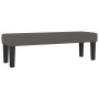 Boxspringbett mit grauer Kunstledermatratze 140x200 cm von , Betten und Lattenroste - Ref: Foro24-3137669, Preis: 543,39 €, R...