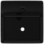 Square ceramic sink with black faucet/drain hole by vidaXL, Sinks - Ref: Foro24-141941, Price: 69,97 €, Discount: %