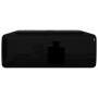 Square ceramic sink with black faucet/drain hole by vidaXL, Sinks - Ref: Foro24-141941, Price: 69,97 €, Discount: %