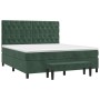 Boxspringbett mit dunkelgrüner Samtmatratze 160x200 cm von , Betten und Lattenroste - Ref: Foro24-3138034, Preis: 670,32 €, R...
