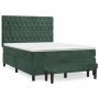 Boxspringbett mit dunkelgrüner Samtmatratze 140x190 cm von , Betten und Lattenroste - Ref: Foro24-3138022, Preis: 590,26 €, R...