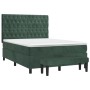 Boxspringbett mit dunkelgrüner Samtmatratze 140x190 cm von , Betten und Lattenroste - Ref: Foro24-3138022, Preis: 590,26 €, R...