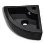 Washbasin with overflow 45x32x12.5 cm black by vidaXL, Sinks - Ref: Foro24-141924, Price: 84,29 €, Discount: %