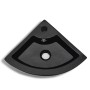 Waschbecken mit Überlauf 45x32x12,5 cm schwarz von vidaXL, Sinkt - Ref: Foro24-141924, Preis: 85,99 €, Rabatt: %