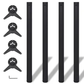Tischbeine in 4 Höhen verstellbar schwarz 870 mm von vidaXL, Tischbeine - Ref: Foro24-242140, Preis: 70,99 €, Rabatt: %