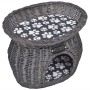Casa/cama/ rascador para mascotas de sauce con cojín de vidaXL, Camas para gatos - Ref: Foro24-170222, Precio: 71,62 €, Descu...