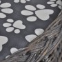 Casa/cama/ rascador para mascotas de sauce con cojín de vidaXL, Camas para gatos - Ref: Foro24-170222, Precio: 71,62 €, Descu...