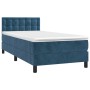 Boxspringbett mit dunkelblauer Samtmatratze 80x200 cm von , Betten und Lattenroste - Ref: Foro24-3141513, Preis: 266,01 €, Ra...