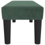 Banco de terciopelo verde oscuro 100x30x30 cm de , Bancos - Ref: Foro24-346669, Precio: 49,95 €, Descuento: %