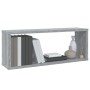 Kubische Wandregale, 6 Stück, graues Sonoma-Holz, 60 x 15 x 23 cm von , Regale und Regale - Ref: Foro24-815929, Preis: 62,46 ...