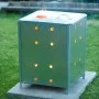Nature Galvanized Steel Square Garden Incinerator 46x46x65 cm by Nature, Gardening accessories - Ref: Foro24-407108, Price: 6...