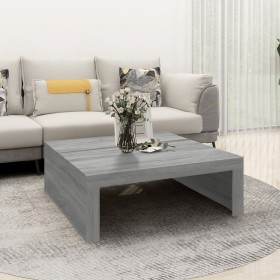 Mesa de centro madera contrachapada gris Sonoma 100x100x35 cm de , Mesas de centro - Ref: Foro24-815997, Precio: 72,45 €, Des...
