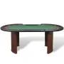 Pokertisch, Chipablage für 10 Spieler und Dealer-Bereich von vidaXL, Spiel- und Pokertische - Ref: Foro24-80133, Preis: 278,0...