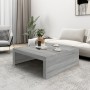 Sonoma-Couchtisch aus grauem Sperrholz, 100 x 100 x 35 cm von , Couchtisch - Ref: Foro24-815997, Preis: 72,45 €, Rabatt: %