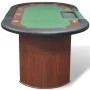 Pokertisch, Chipablage für 10 Spieler und Dealer-Bereich von vidaXL, Spiel- und Pokertische - Ref: Foro24-80133, Preis: 278,0...