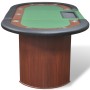 Pokertisch, Chipablage für 10 Spieler und Dealer-Bereich von vidaXL, Spiel- und Pokertische - Ref: Foro24-80133, Preis: 269,1...