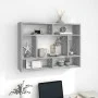 Sonoma gray engineered wood wall shelf 75x16x55cm by , Shelves and shelves - Ref: Foro24-815844, Price: 36,89 €, Discount: %