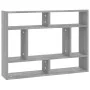 Sonoma gray engineered wood wall shelf 75x16x55cm by , Shelves and shelves - Ref: Foro24-815844, Price: 36,89 €, Discount: %