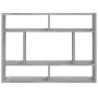 Sonoma gray engineered wood wall shelf 75x16x55cm by , Shelves and shelves - Ref: Foro24-815844, Price: 36,89 €, Discount: %
