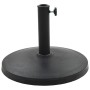 Runder schwarzer Sonnenschirmständer aus Polyresin, 10 kg von , Schirmständer - Ref: Foro24-45196, Preis: 47,99 €, Rabatt: %