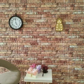 3D Wandpaneele Brick Design 10 Stück EPS Braun von , Wandverkleidung - Ref: Foro24-149583, Preis: 138,00 €, Rabatt: %