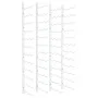 Wall wine rack for 36 bottles 2 units white iron by , Wine racks - Ref: Foro24-340889, Price: 112,08 €, Discount: %