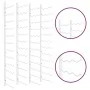 Wall wine rack for 36 bottles 2 units white iron by , Wine racks - Ref: Foro24-340889, Price: 112,08 €, Discount: %