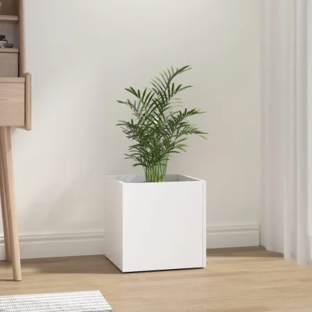 Pflanzgefäß aus weißem Sperrholz, 40 x 40 x 40 cm von , Töpfe und Pflanzgefäße - Ref: Foro24-808792, Preis: 31,17 €, Rabatt: %