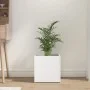 Jardinera de madera contrachapada blanco 40x40x40 cm de , Maceteros y jardineras - Ref: Foro24-808792, Precio: 31,27 €, Descu...