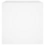 Jardinera de madera contrachapada blanco 40x40x40 cm de , Maceteros y jardineras - Ref: Foro24-808792, Precio: 31,77 €, Descu...