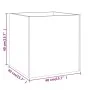 Pflanzgefäß aus weißem Sperrholz, 40 x 40 x 40 cm von , Töpfe und Pflanzgefäße - Ref: Foro24-808792, Preis: 31,17 €, Rabatt: %