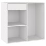 Weißer Kosmetikschrank aus Sperrholz, 80 x 40 x 75 cm von , Schließfächer und Lagerschränke - Ref: Foro24-808837, Preis: 58,1...