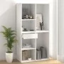 Weißer Kosmetikschrank aus Sperrholz, 80 x 40 x 75 cm von , Schließfächer und Lagerschränke - Ref: Foro24-808837, Preis: 53,3...