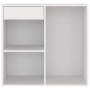 Weißer Kosmetikschrank aus Sperrholz, 80 x 40 x 75 cm von , Schließfächer und Lagerschränke - Ref: Foro24-808837, Preis: 58,1...