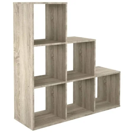 FMD Estantería 6 compartimentos color roble arena 104,3x32,6x106,5 cm by , Room dividers - Ref: Foro24-447406, Price: 126,43 ...