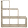 FMD Estantería 6 compartimentos color roble arena 104,3x32,6x106,5 cm by , Room dividers - Ref: Foro24-447406, Price: 126,36 ...