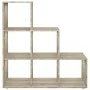 FMD Regal 6 Fächer in Sandeiche 104,3x32,6x106,5 cm von , Raumteiler - Ref: Foro24-447406, Preis: 126,43 €, Rabatt: %