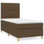 Boxspringbett mit dunkelbrauner Stoffmatratze 100x200 cm von , Betten und Lattenroste - Ref: Foro24-3142396, Preis: 341,73 €,...
