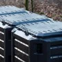 Nature thermal compost bin 1200 L black color 6071483 by Nature, Composters - Ref: Foro24-407107, Price: 230,54 €, Discount: %