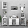 3-teiliges Badezimmermöbelset aus weißem Sperrholz von , Badezimmermöbel - Ref: Foro24-3185605, Preis: 245,46 €, Rabatt: %