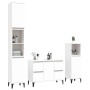 Juego de muebles de baño 3 pzas madera contrachapada blanco de , Muebles de baño - Ref: Foro24-3185605, Precio: 249,71 €