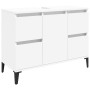 Juego de muebles de baño 3 pzas madera contrachapada blanco de , Muebles de baño - Ref: Foro24-3185605, Precio: 249,71 €