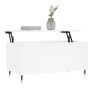 Mesa de centro madera contrachapada blanco 90x44,5x45 cm de , Mesas de centro - Ref: Foro24-830964, Precio: 69,96 €