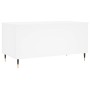 Mesa de centro madera contrachapada blanco 90x44,5x45 cm de , Mesas de centro - Ref: Foro24-830964, Precio: 69,96 €