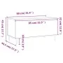 Couchtisch aus weißem Sperrholz, 90 x 44,5 x 45 cm von , Couchtisch - Ref: Foro24-830964, Preis: 69,20 €, Rabatt: %