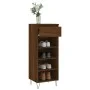 Brown oak plywood shoe rack furniture 40x36x105 cm by , Shoe racks and shoe organizers - Ref: Foro24-831467, Price: 49,16 €, ...