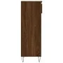 Mueble zapatero madera contrachapada roble marrón 40x36x105 cm de , Zapateros y organizadores de calzado - Ref: Foro24-831467...